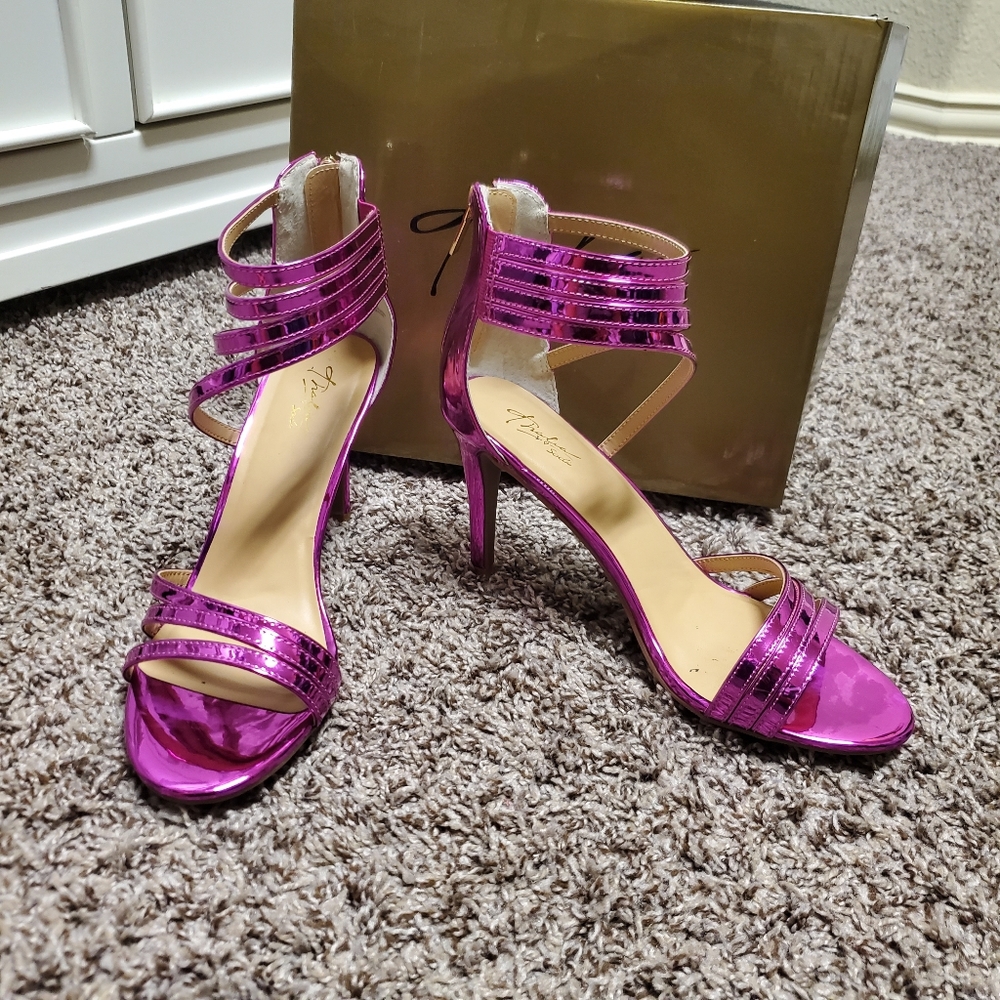 Hot pink heels